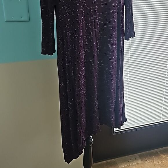 Max studio asymmetrical swing style pullover dress size XS - Picture 3 of 9